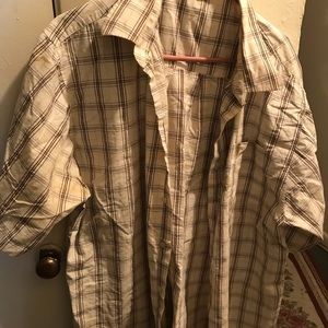 South Pole XL TAN/Checks.  Very Good condition.